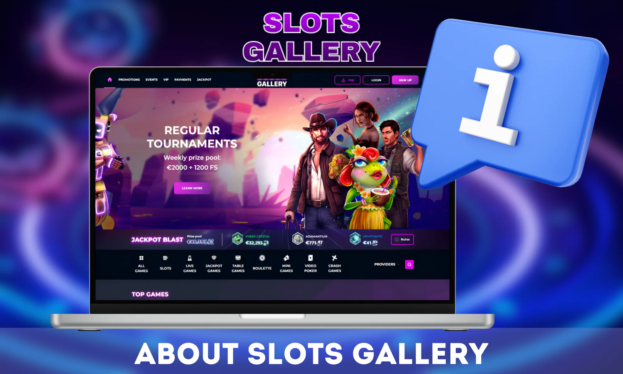 More information about Slots Gallery online casino