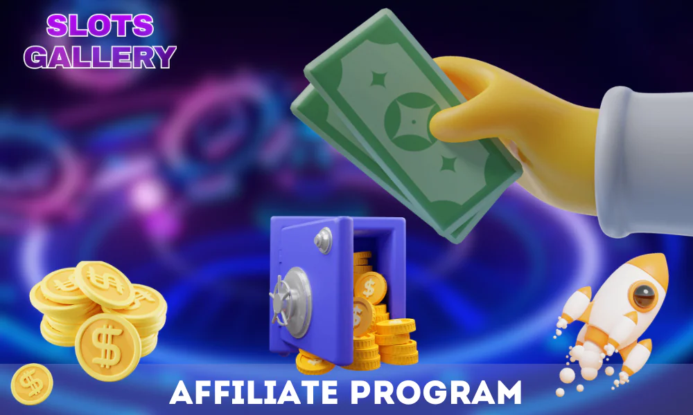 Slots Gallery has an affiliate program that has a lot of advantages