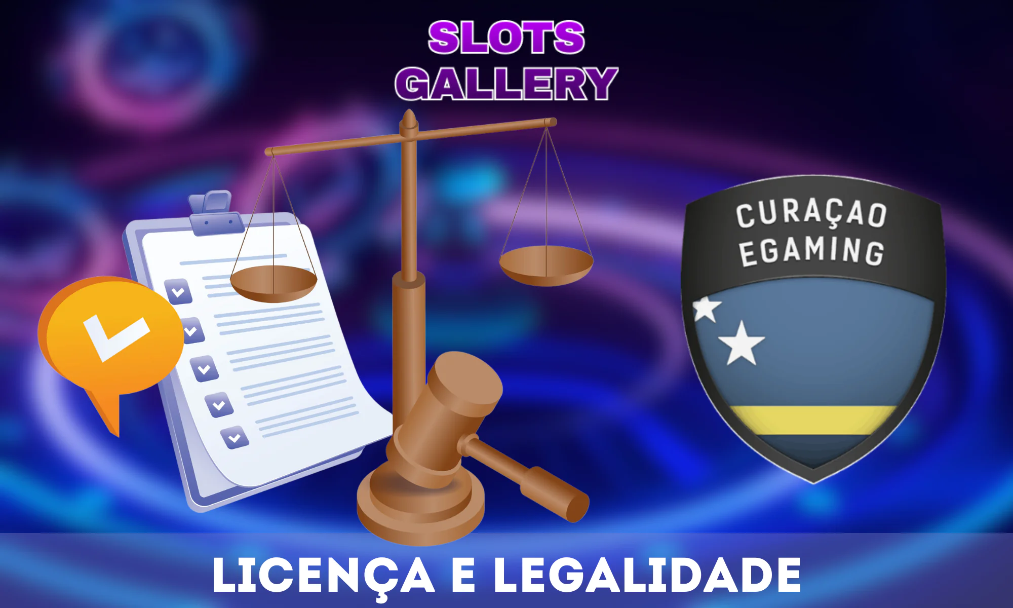 O cassino Slots Gallery é oficialmente licenciado e é responsável pela proteção dos dados dos usuários