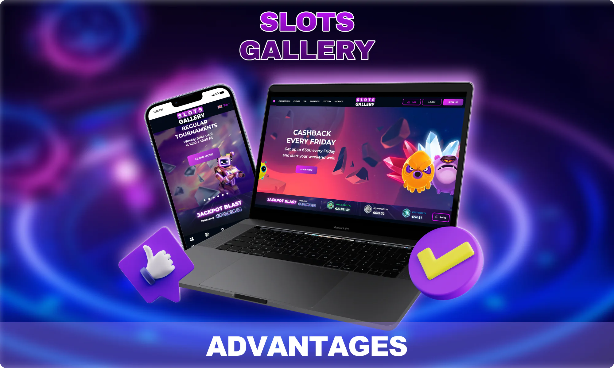 Advantages of Slots Gallery Casino