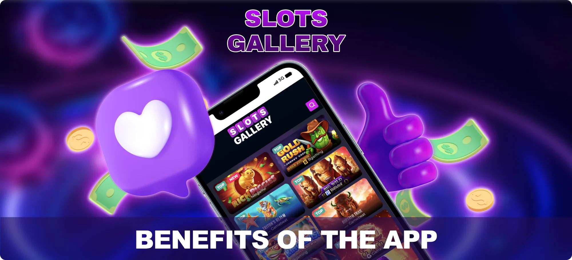 Benefits of the Slots Gallery Mobile App