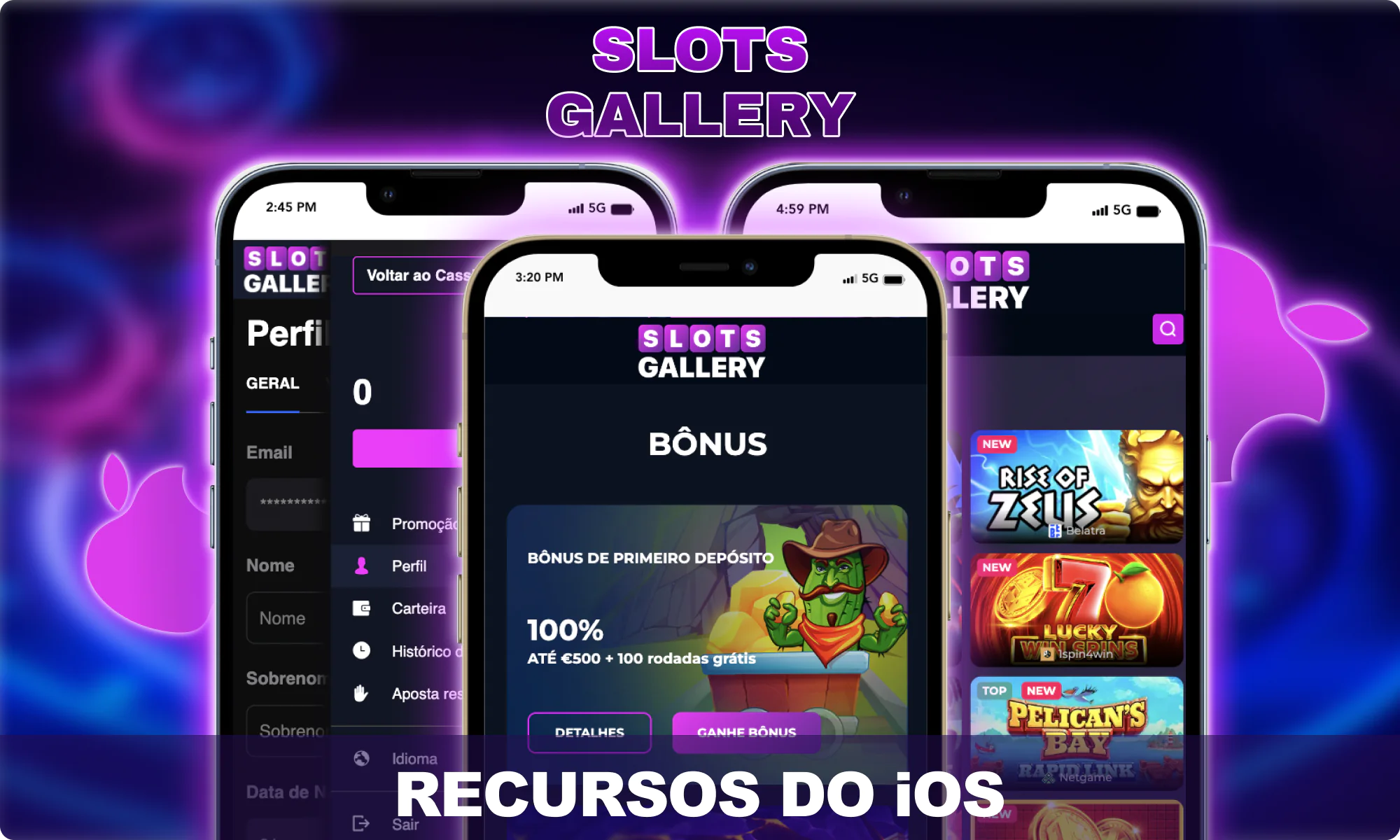 Vantagens do aplicativo iOS para jogadores do Brasil