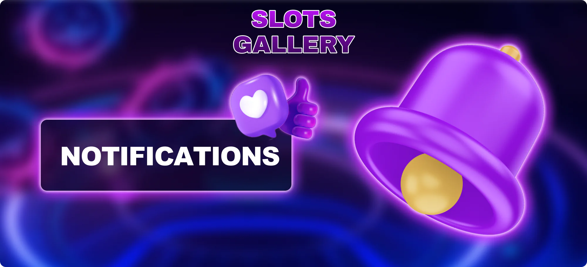 Notifications pour les joueurs dans l'application Slots Gallery Canada