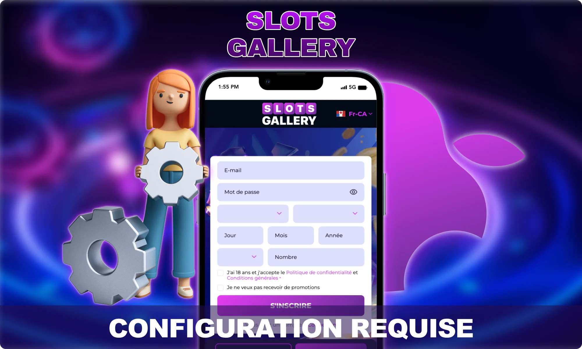 Configuration système requise pour IOS – Slots Gallery Canada