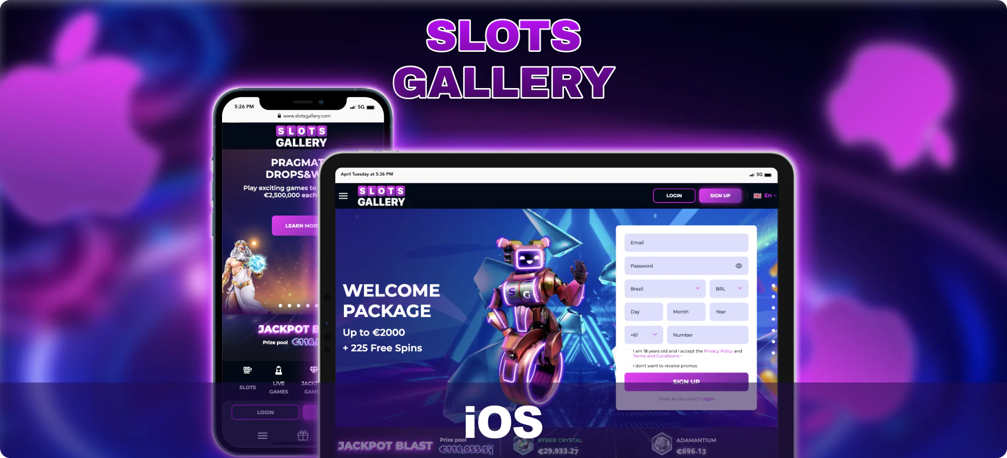 iOS compatible devices for players - Slots Gallery