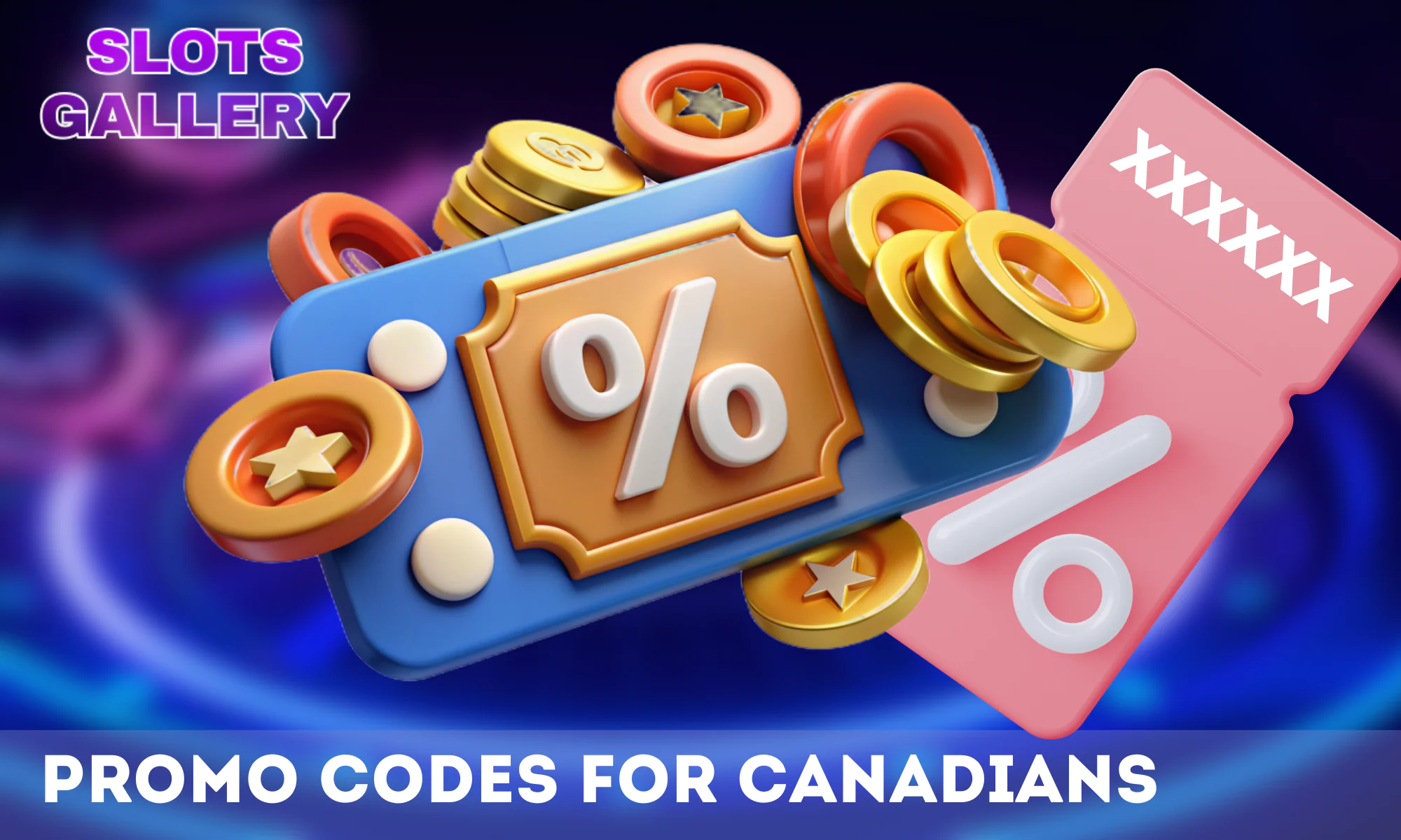 Slots Gallery Casino promo code for Canadian players for free spins